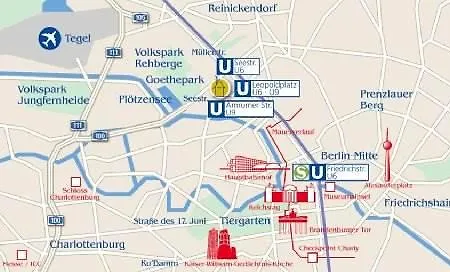 Europeapartments Bruesseler Strasse Апарт-отель Берлин